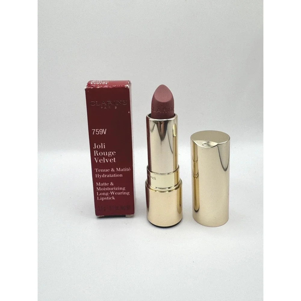 Clarins Joli Rouge‎ Velvet Lipstick 759V - NEW